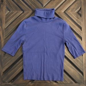 Zara Purple Turtleneck